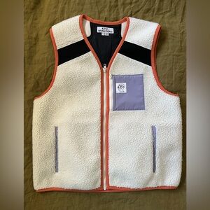 APC x Brain Dead Sherpa Mixed-Media Vest